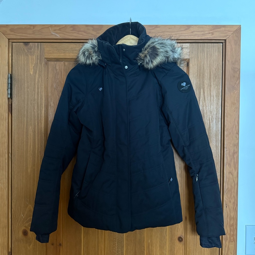 Black Obemeyer Ski Jacke